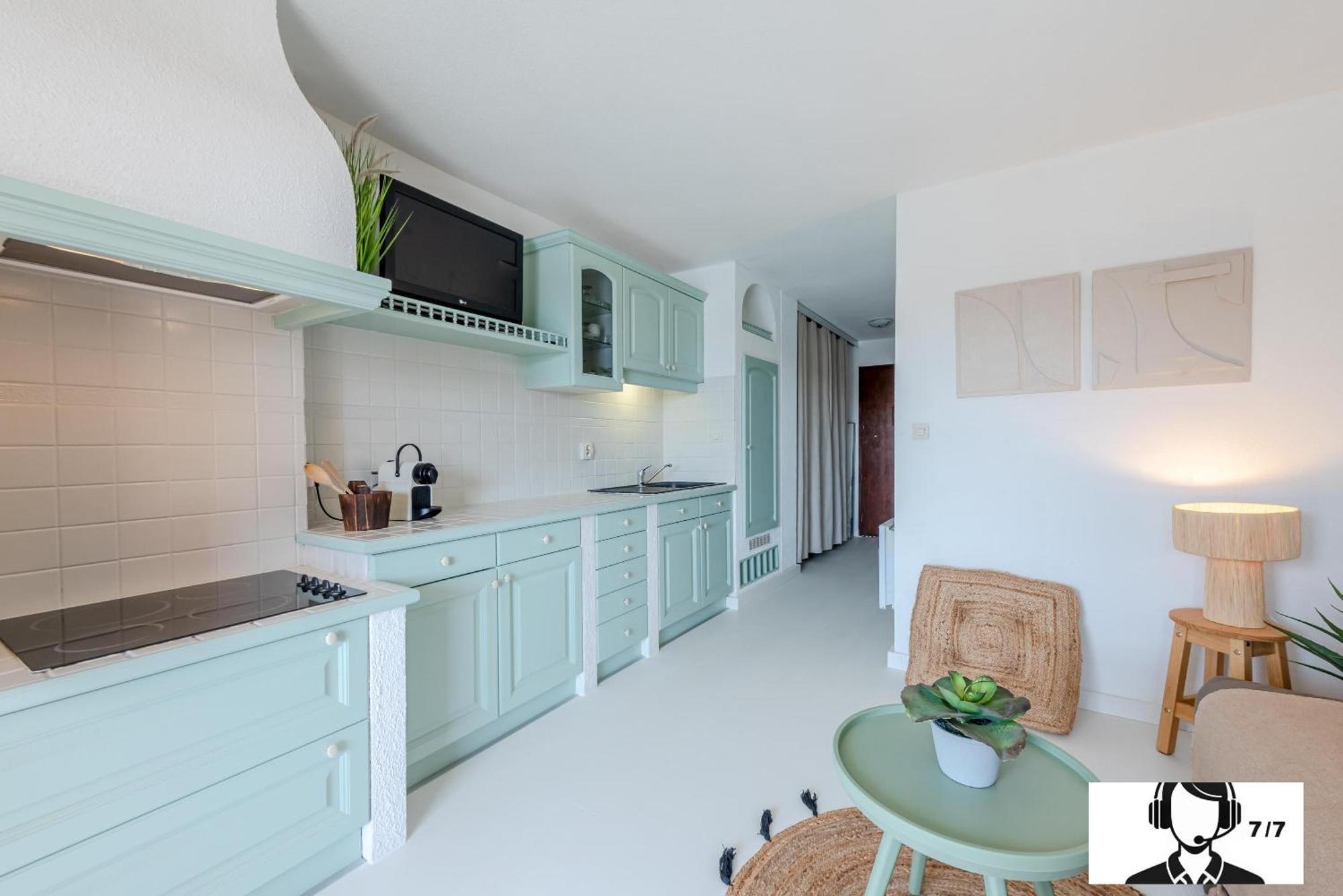 Апартаменти L'Athlantis - Cosy With Terrace And Parking Сен-Сіпріян Екстер'єр фото